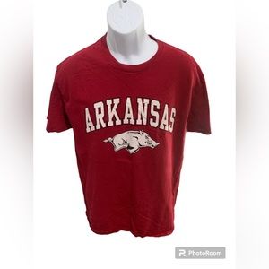 Arkansa Razorbacks Hog Short Sleeve‎ Tee Men’s Size Large